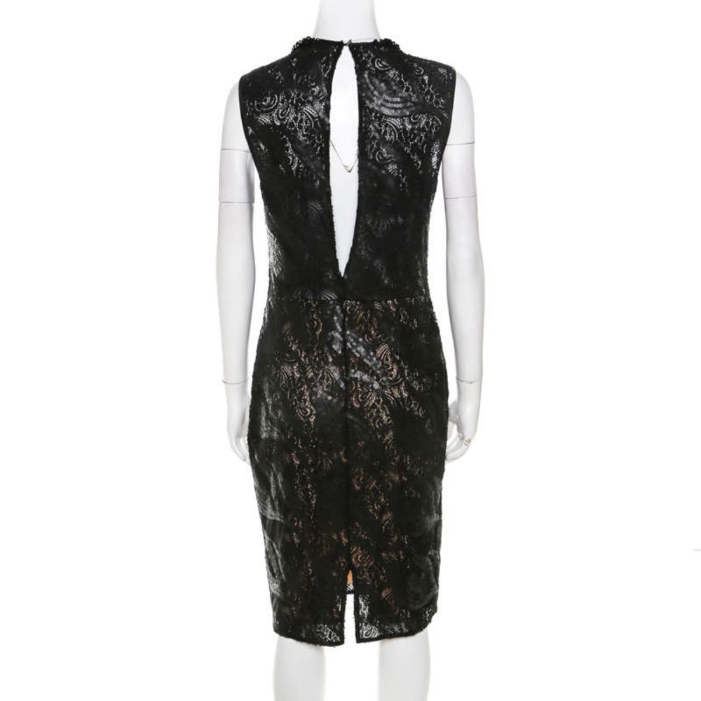 Class By Roberto Cavalli Sequined Beaded Collar D… - image 3